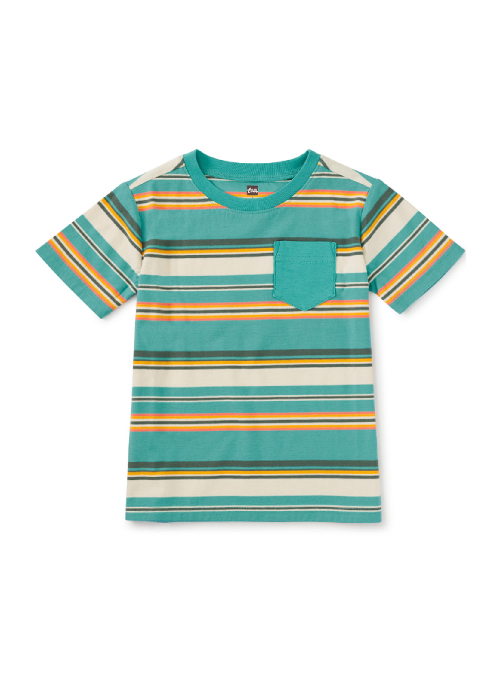 Tea Collection Stripe Pocket Tee