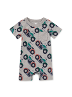 Tea Collection Pocket Shortie Baby Romper