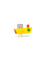 Kidoki Wind-Up Boat - Yellow