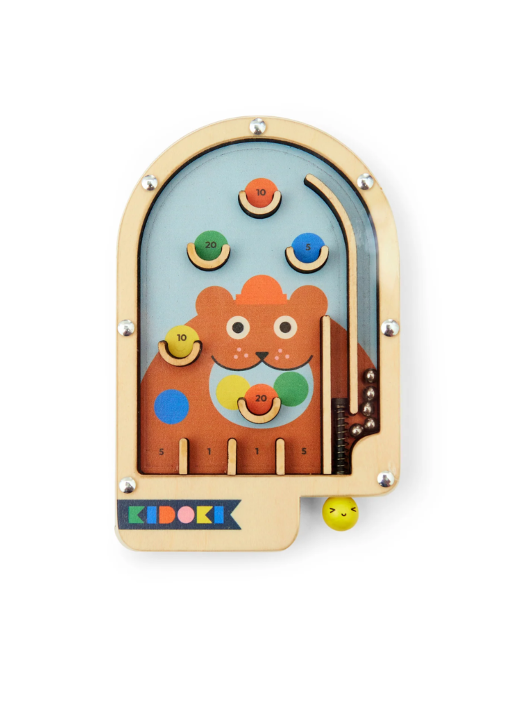 Kidoki Wooden Pinball - Bear