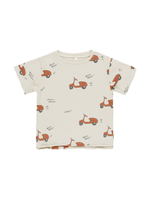Rylee + Cru Raw Edge Tee - Moped
