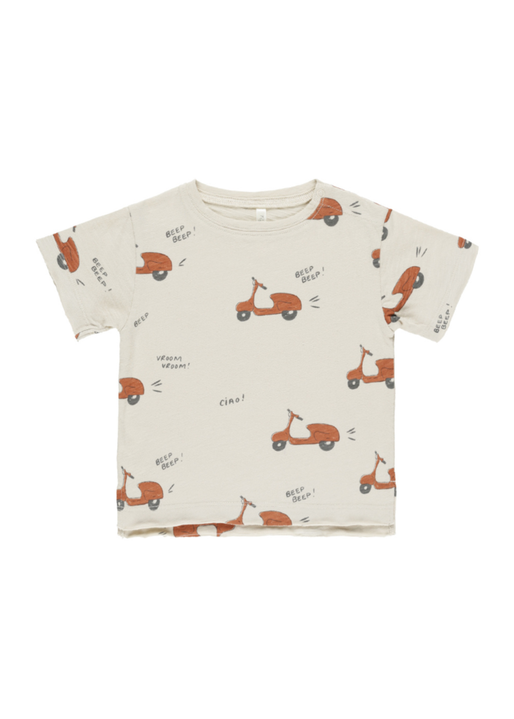 Rylee + Cru Raw Edge Tee - Moped