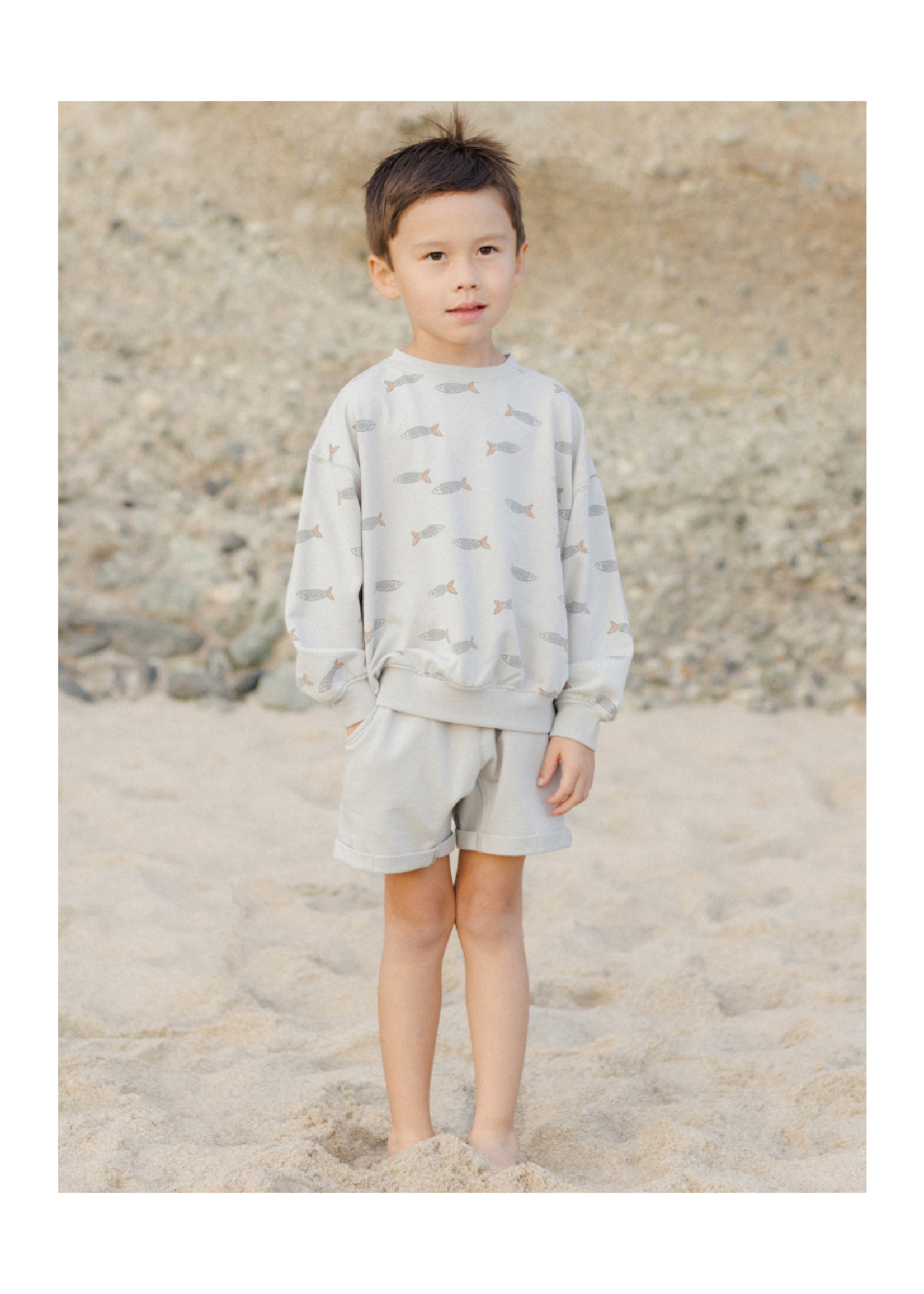 Rylee + Cru Relaxed Short - Seafoam