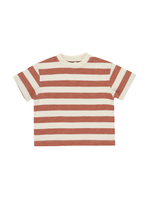 Rylee + Cru Relaxed Tee - Poppy Stripe
