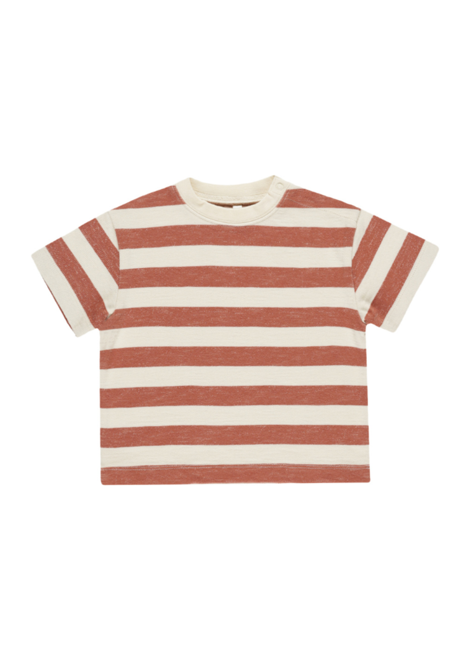 Rylee + Cru Relaxed Tee - Poppy Stripe