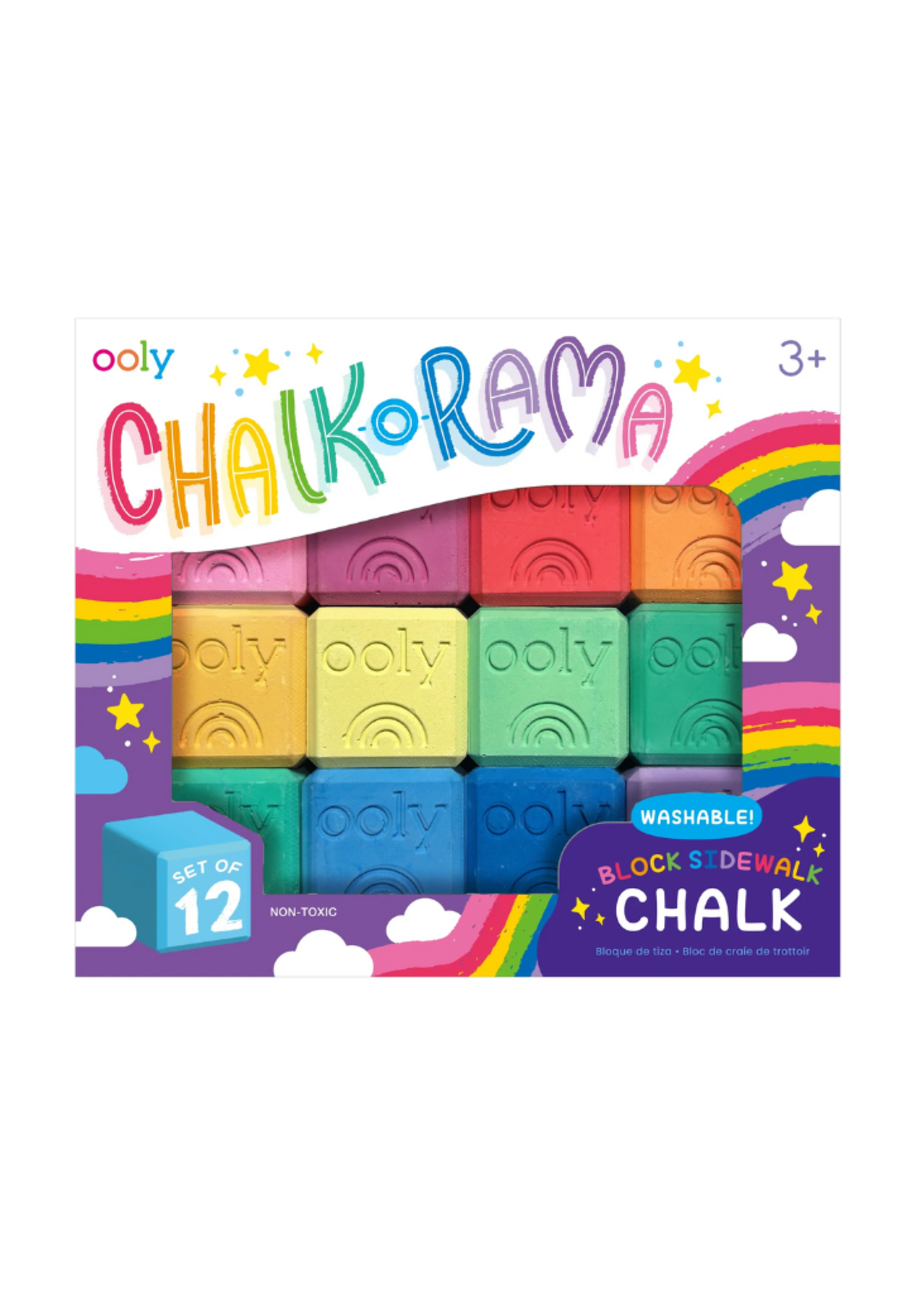 OOLY Chalk-O-Rama Sidewalk Chalk