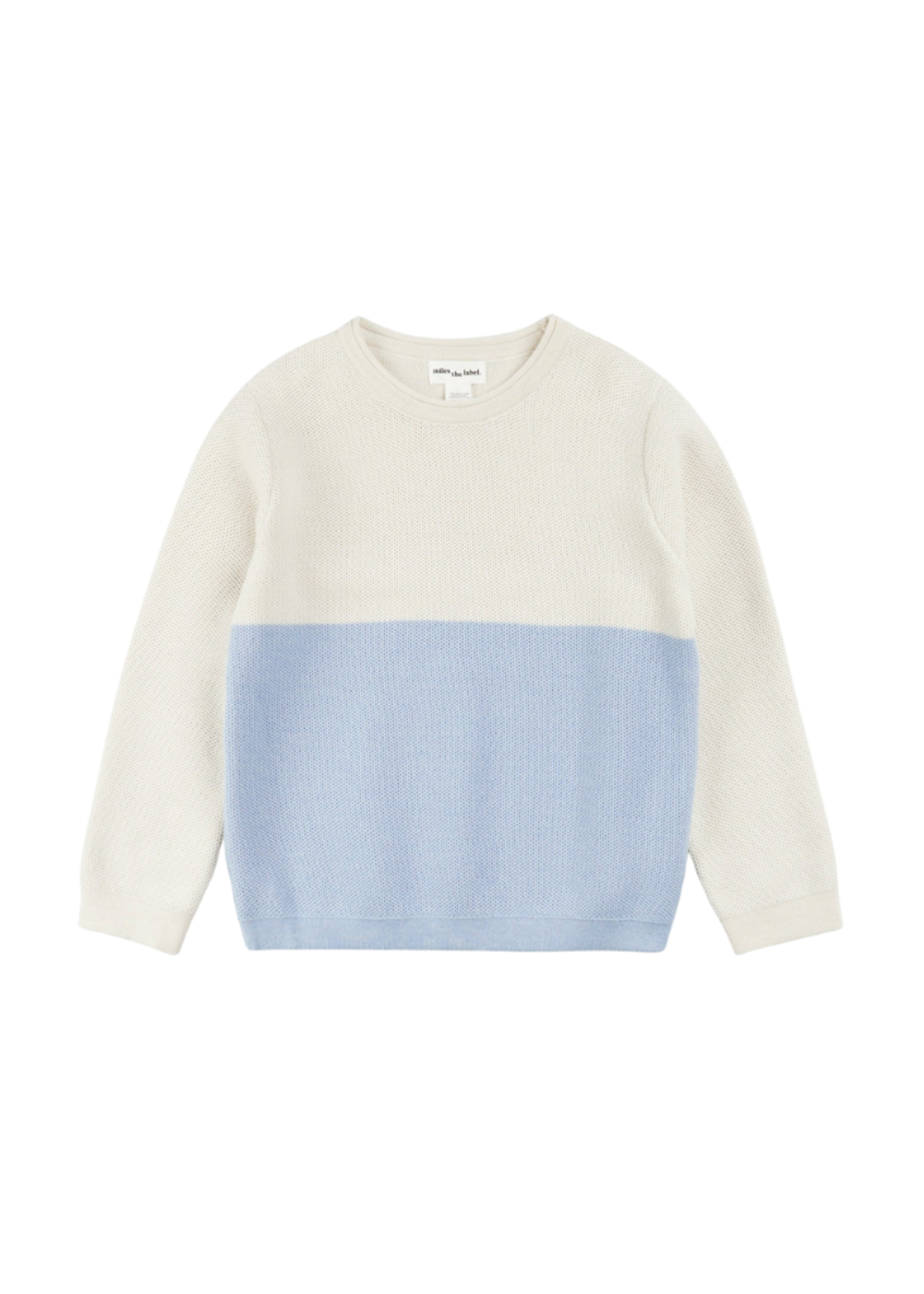 Miles The Label Honeycomb Knit Sweater