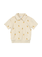 Miles The Label Pineapple Tery Cloth Polo