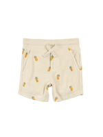Miles The Label Pineapple Tery Cloth Short