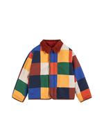 Bobo Choses Multicolor Tiles Reversible Sheepskin Jacket