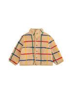 Bobo Choses Stripe Color Sheepskin Jacket