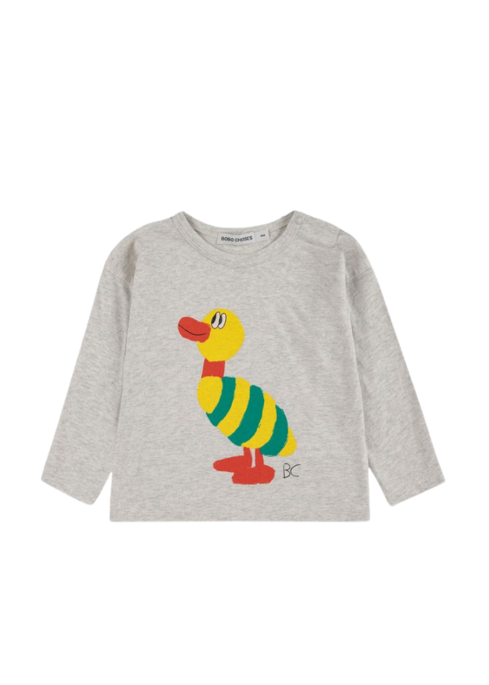 Bobo Choses Striped Duck T-Shirt