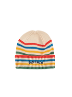 Bobo Choses Tic Tac Toe Knited Striped Beanie