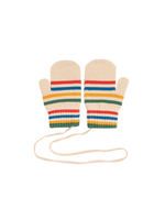 Bobo Choses Tic Tac Toe Knitted Striped Mittens