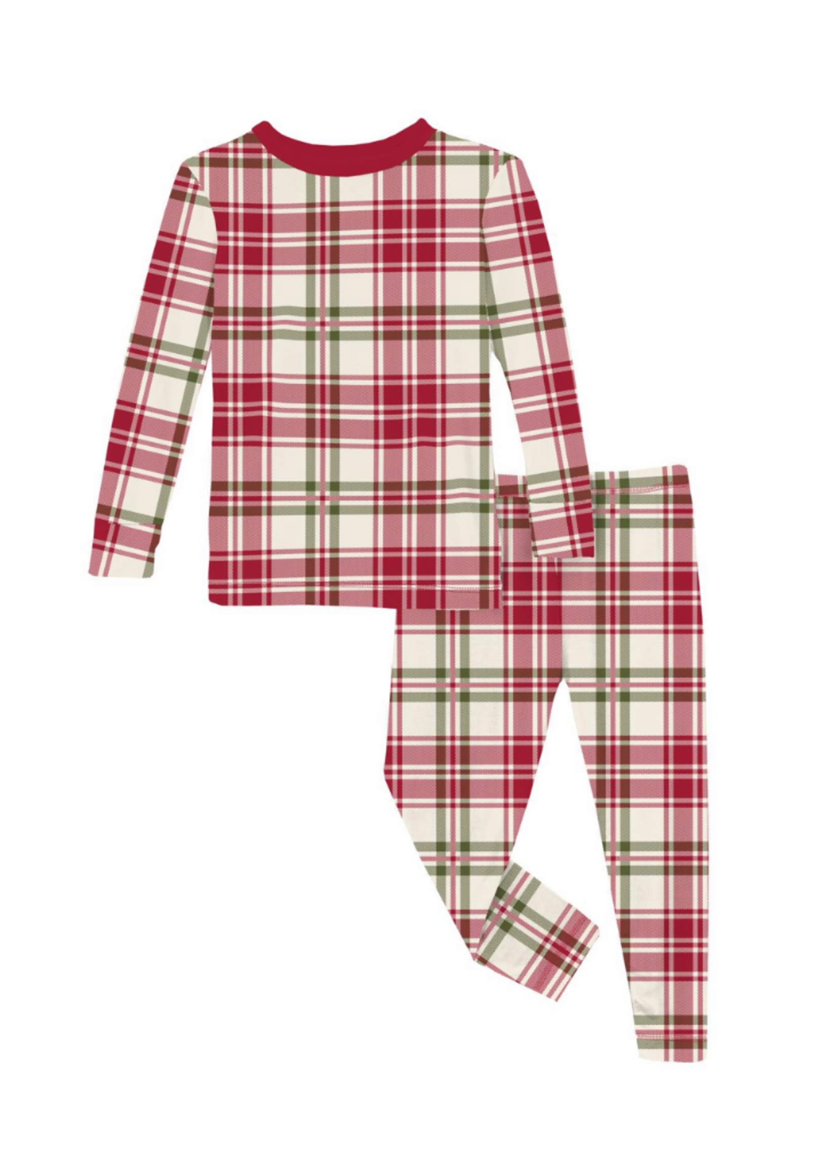 Kickee Pants Fireside Plaid Pajama Set