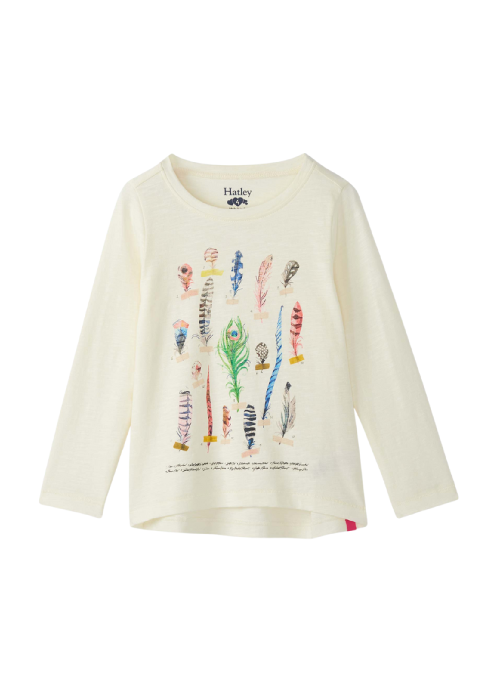 Hatley Feathers Long Sleeve Tee