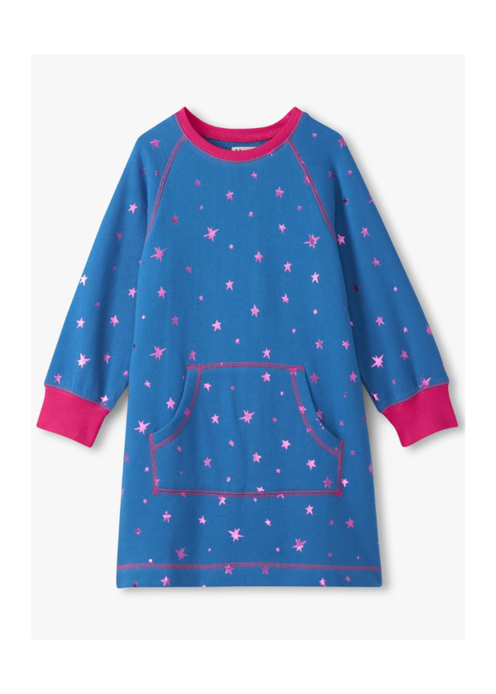 Hatley Foil Stars Sweatdress