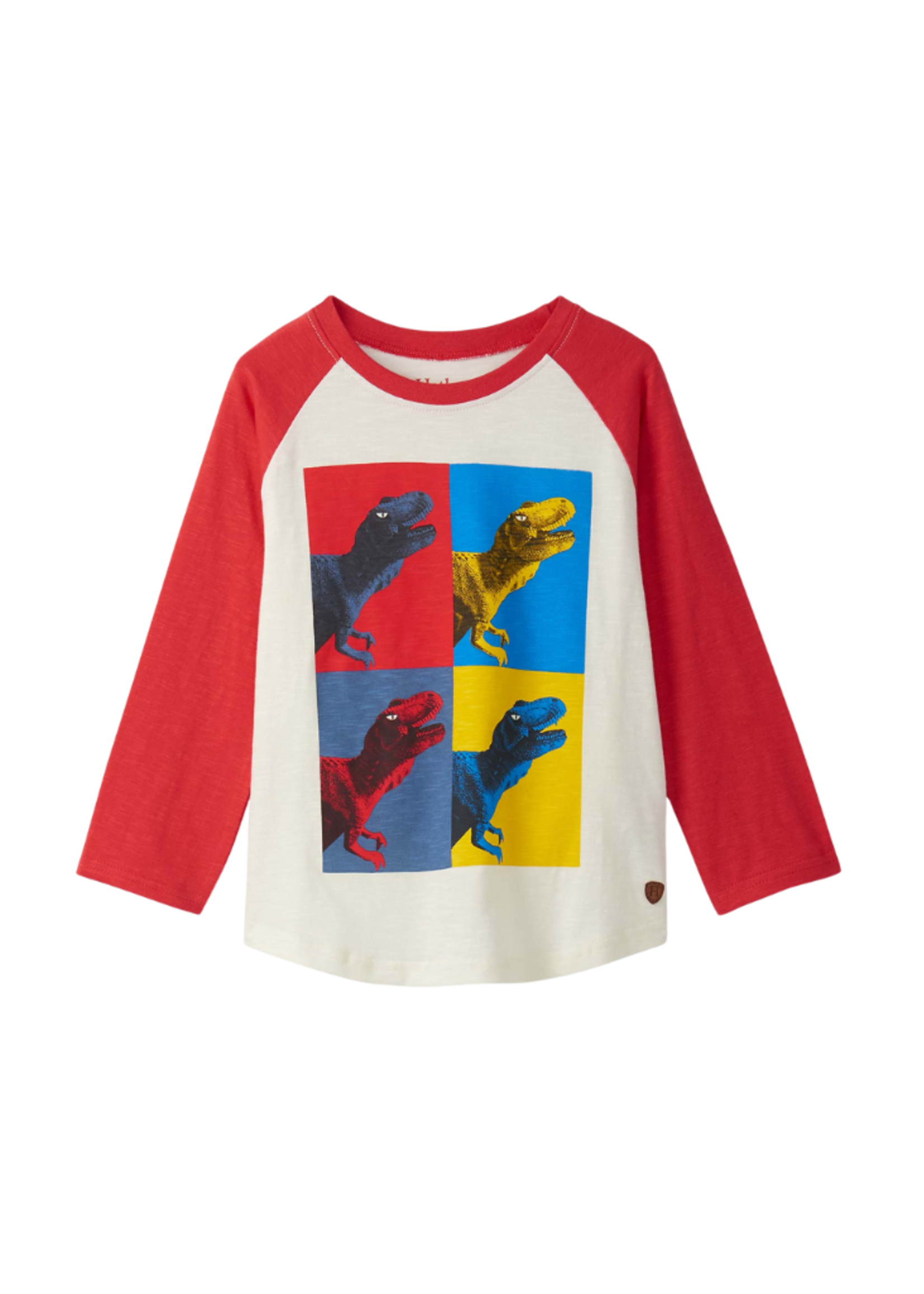 Hatley Dino Cubed Raglan Sleeve Tee