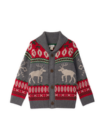 Hatley Winter Elk Shawl Cardigan