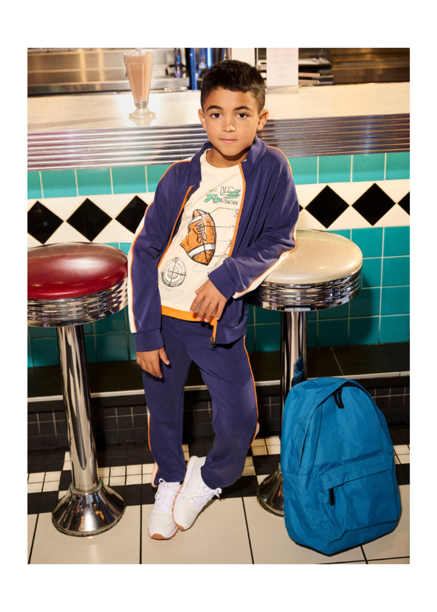 Hatley Navy Mock Neck Jacket