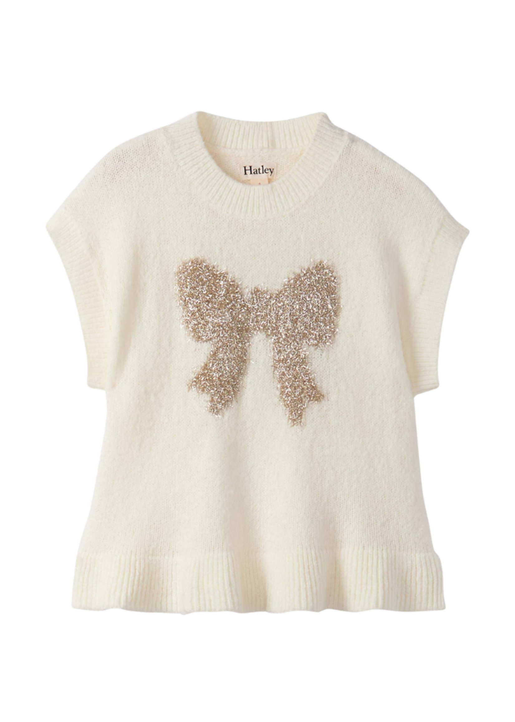 Hatley Gold Bow Sweater Vest