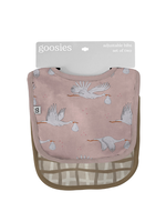 Goosies Bibs - Pink Storks
