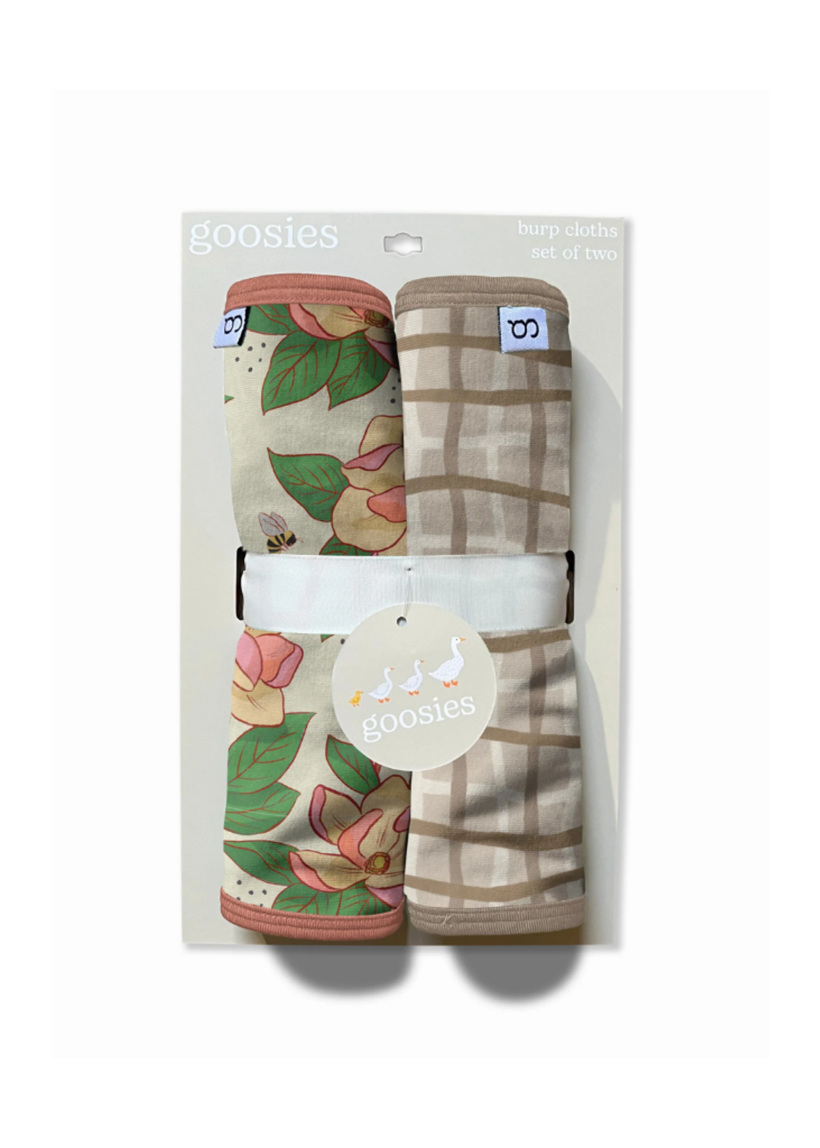 Goosies Burp Cloths - Magnolias