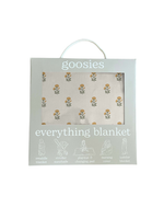 Goosies Everything Blanket - Marigold Block Print