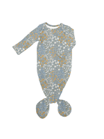 Goosies Knotted Gown - Blue Meadow