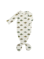 Goosies Knotted Gown - Lake Fish