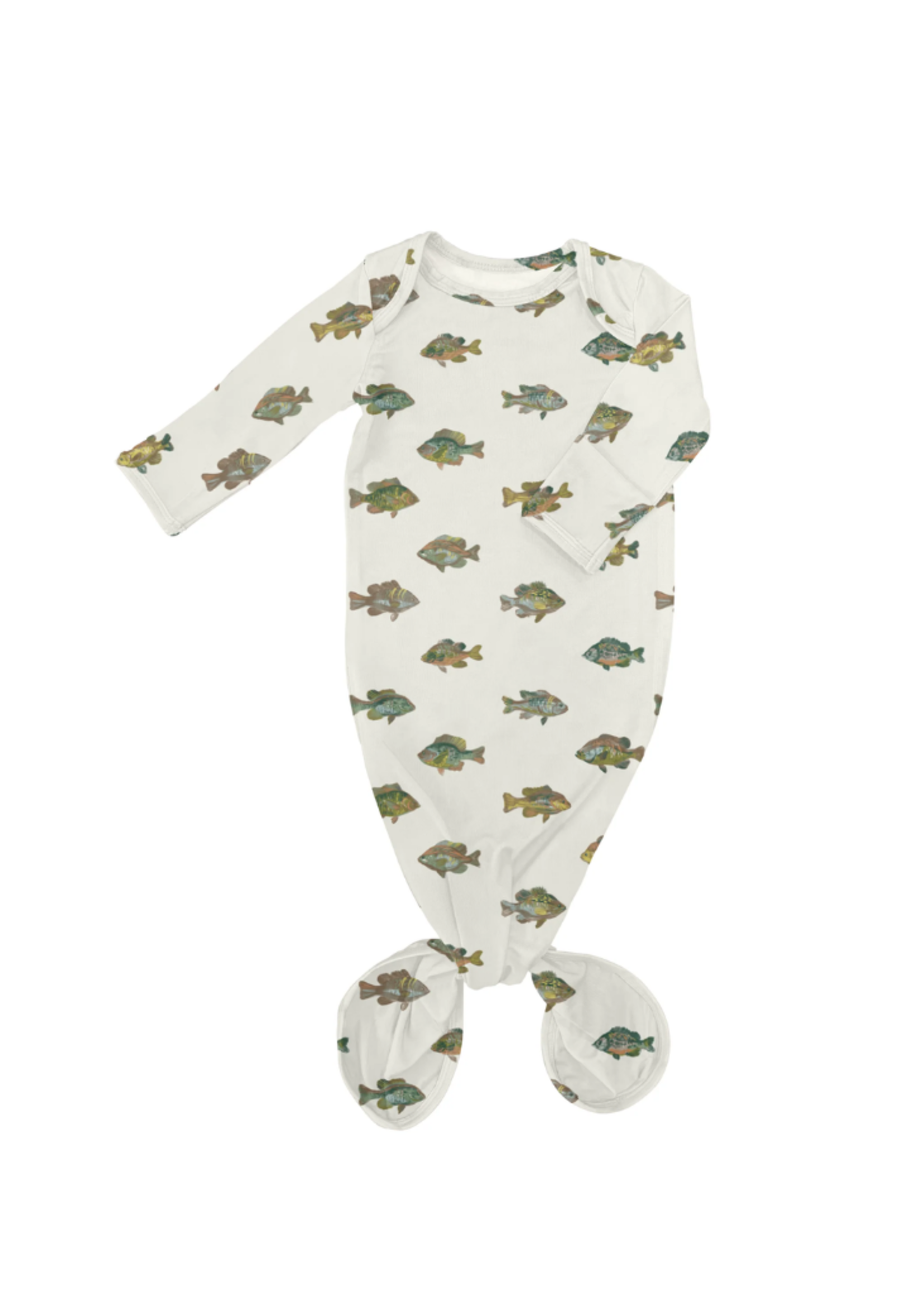 Goosies Knotted Gown - Lake Fish