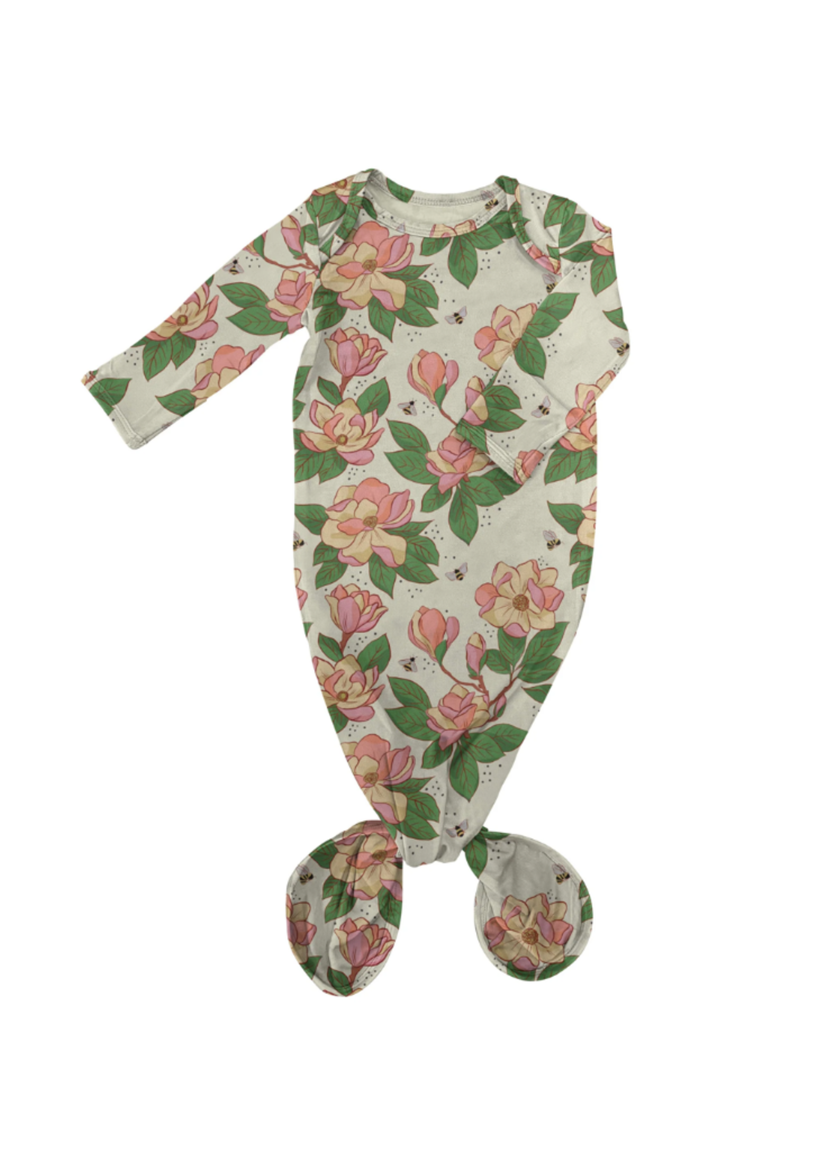 Goosies Knotted Gown - Magnolias