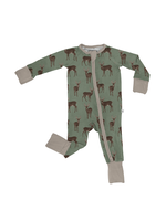 Goosies Zip Pajamas - Deer