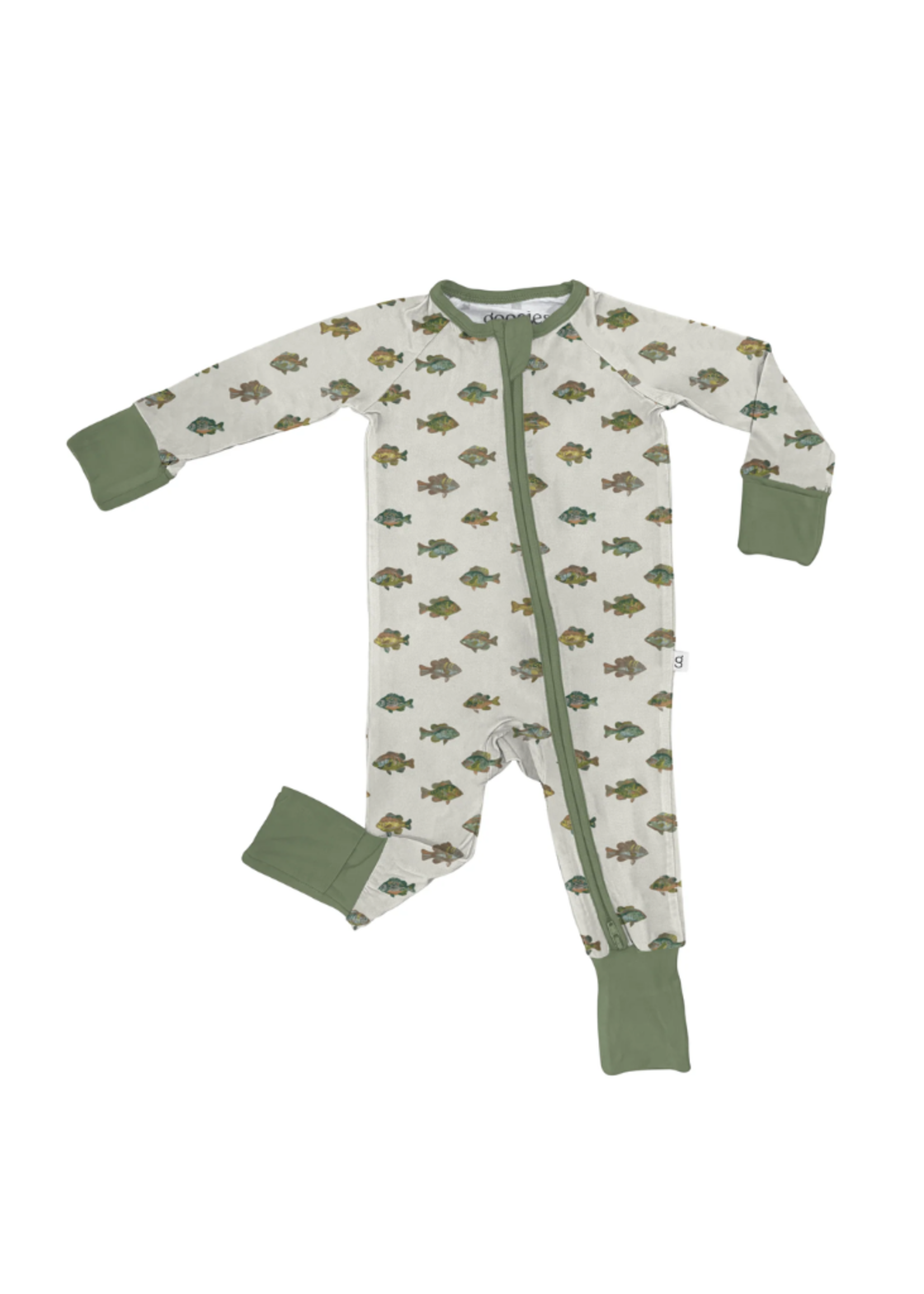 Goosies Zip Pajamas - Lake Fish