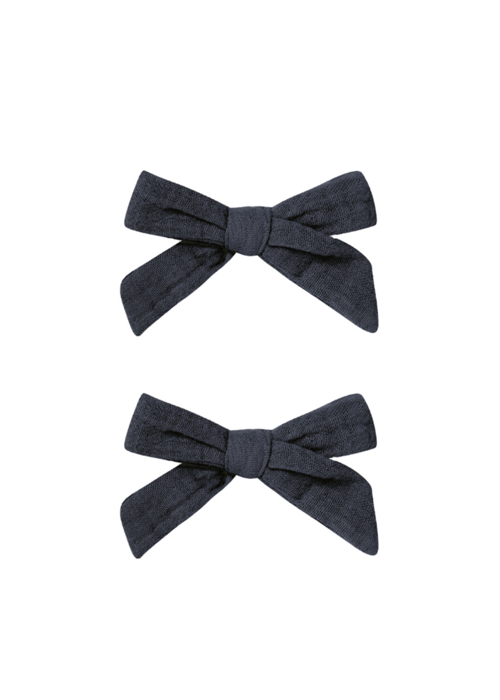 Rylee + Cru Bows, Set of 2 - Navy
