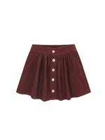 Rylee + Cru Button Front Mini Skirt