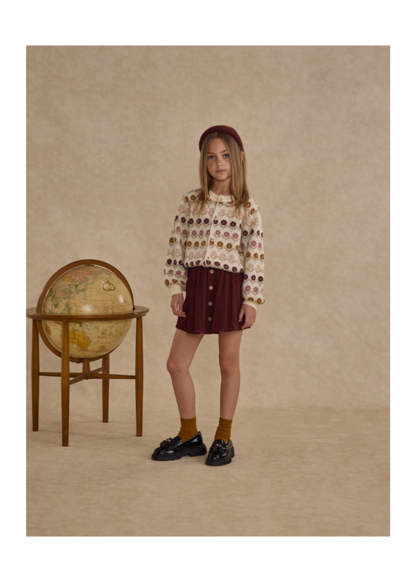 Rylee + Cru Button Front Mini Skirt