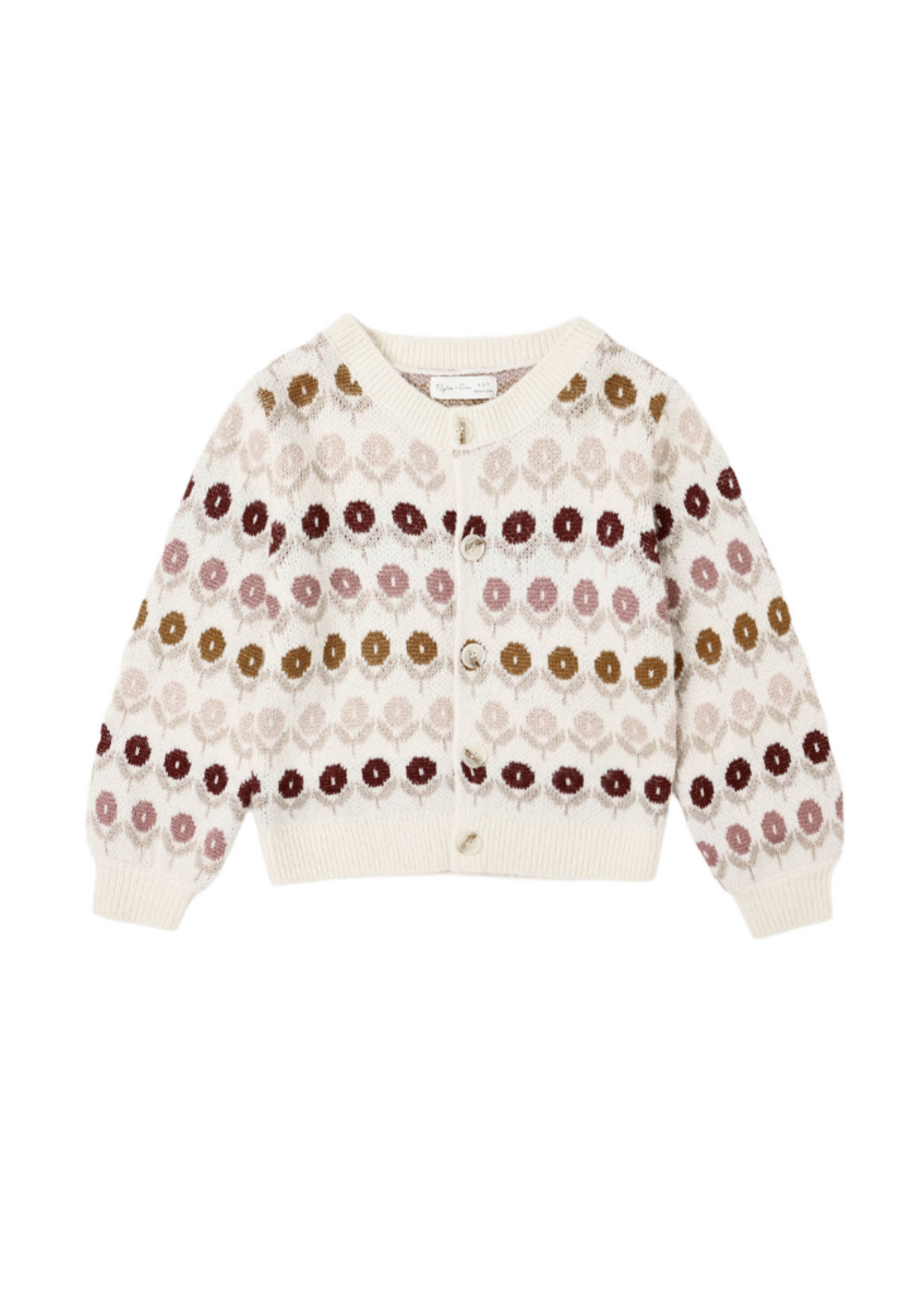 Rylee + Cru Cheyenne Cardigan - Floral Jacquard