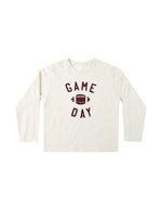 Rylee + Cru Long Sleeve Paneled Tee - Game Day