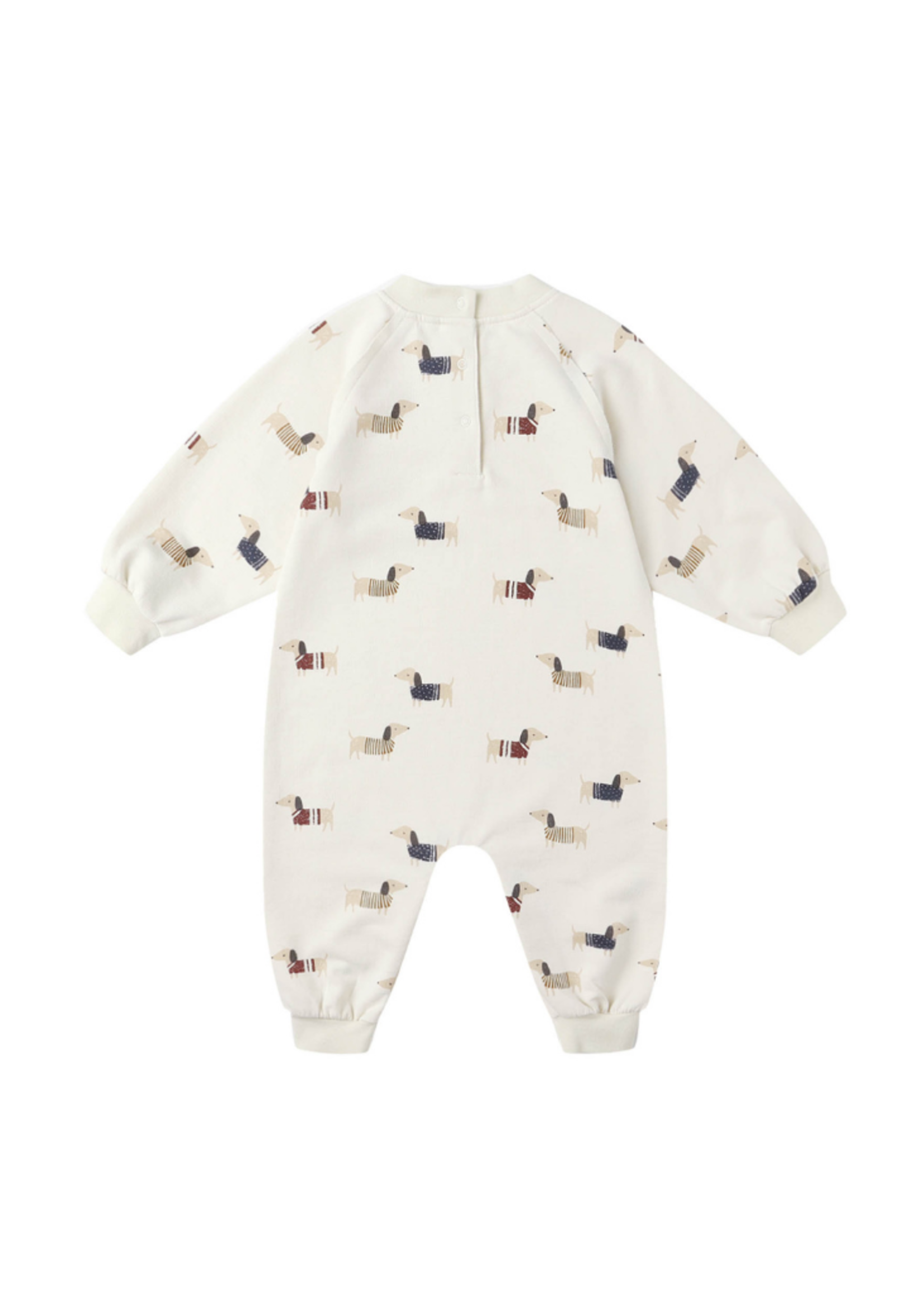 Rylee + Cru Raglan Jumpsuit - Dachshund