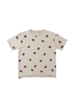 Rylee + Cru Raw Edge Tee - Footballs