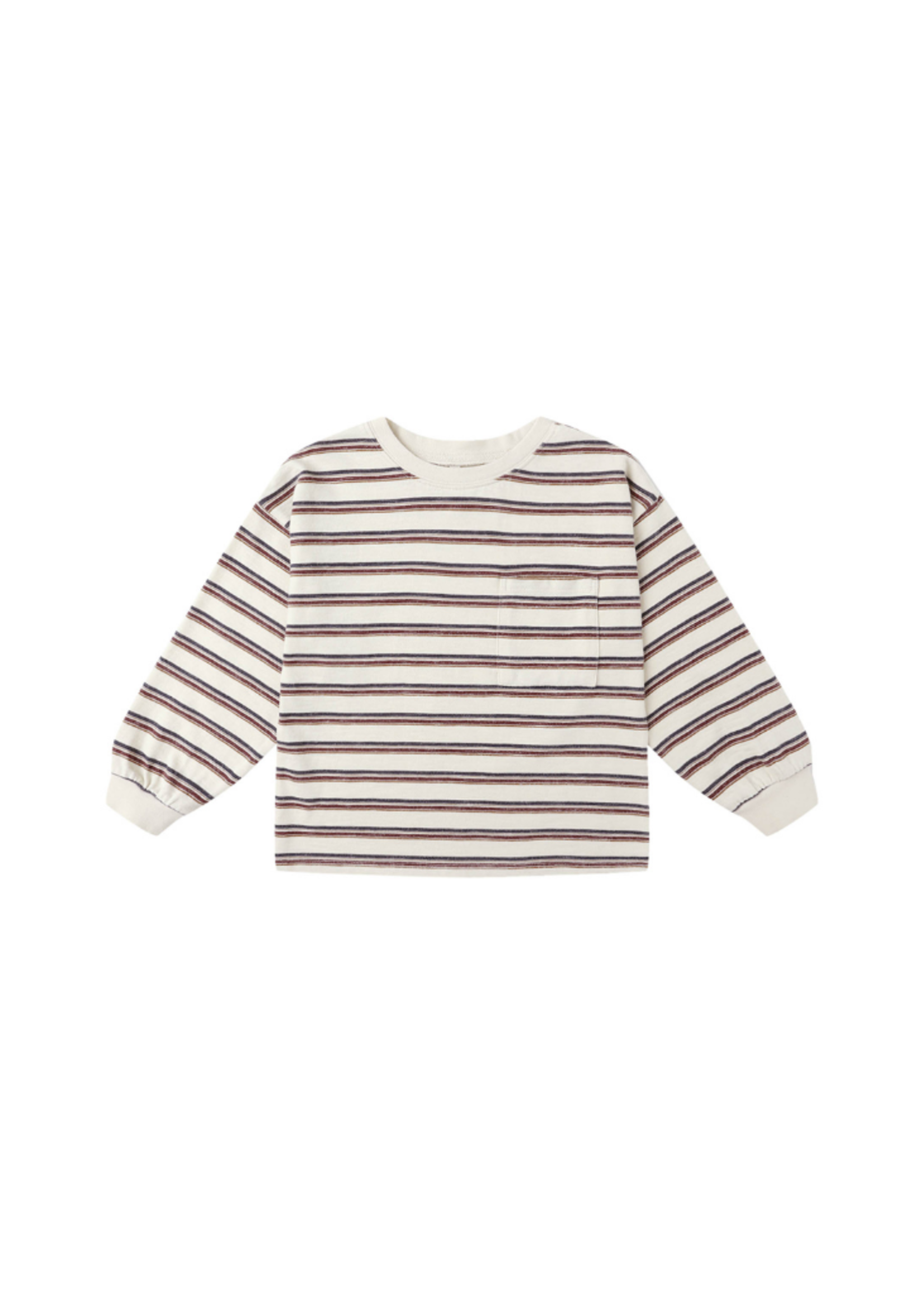 Rylee + Cru Relaxed Long Sleeve Stripe - Vintage Stripe