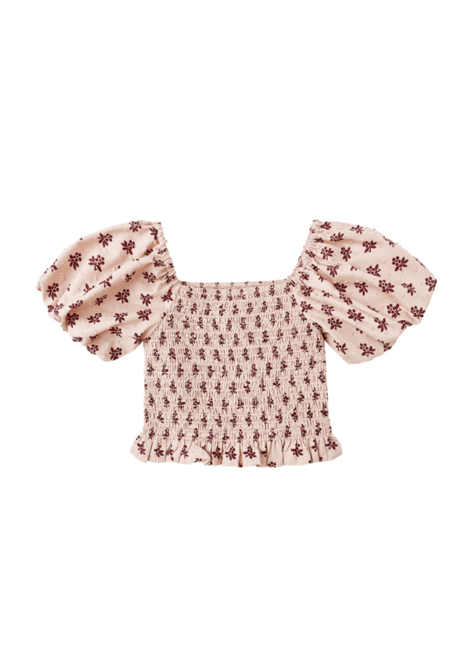 Rylee + Cru Trixie Top - Blush Fleur