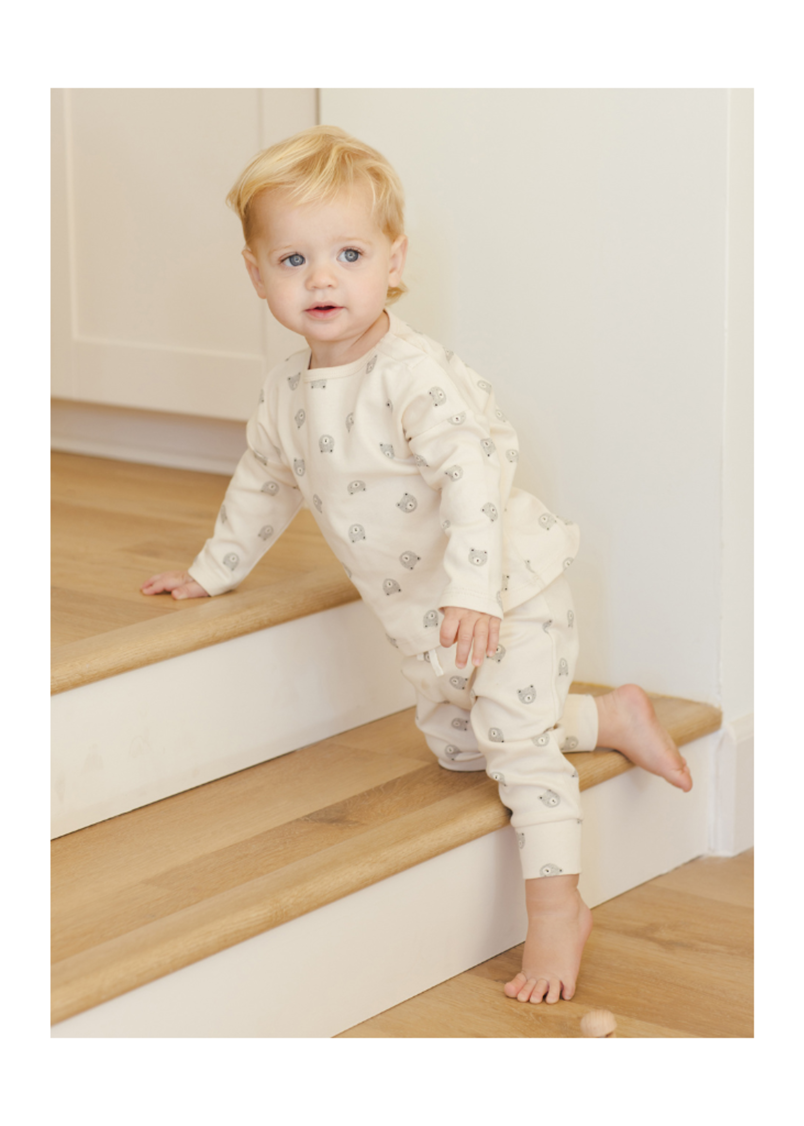 Quincy Mae Long Sleeve Tee - Bears