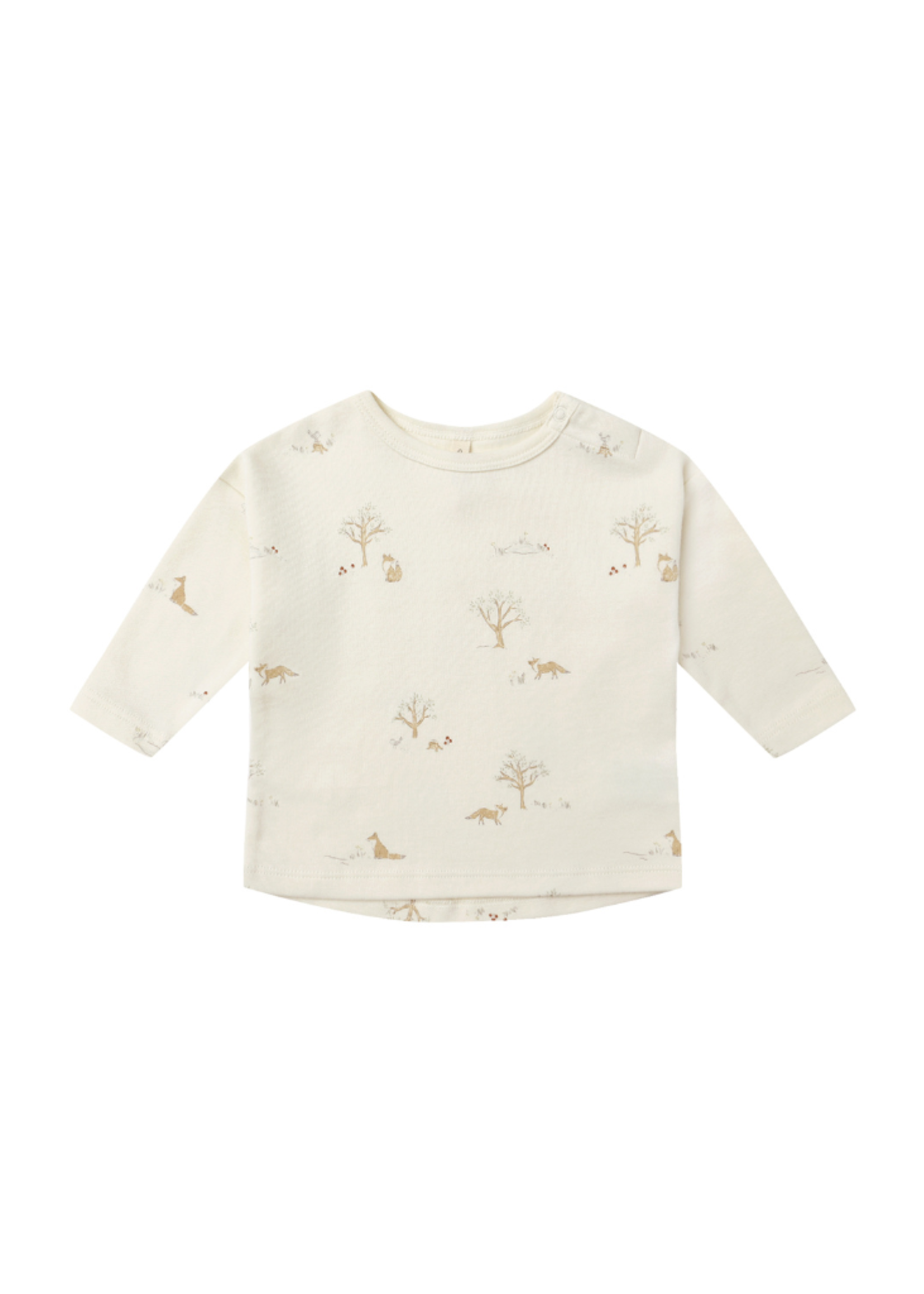Quincy Mae Long Sleeve Tee - Fox Land