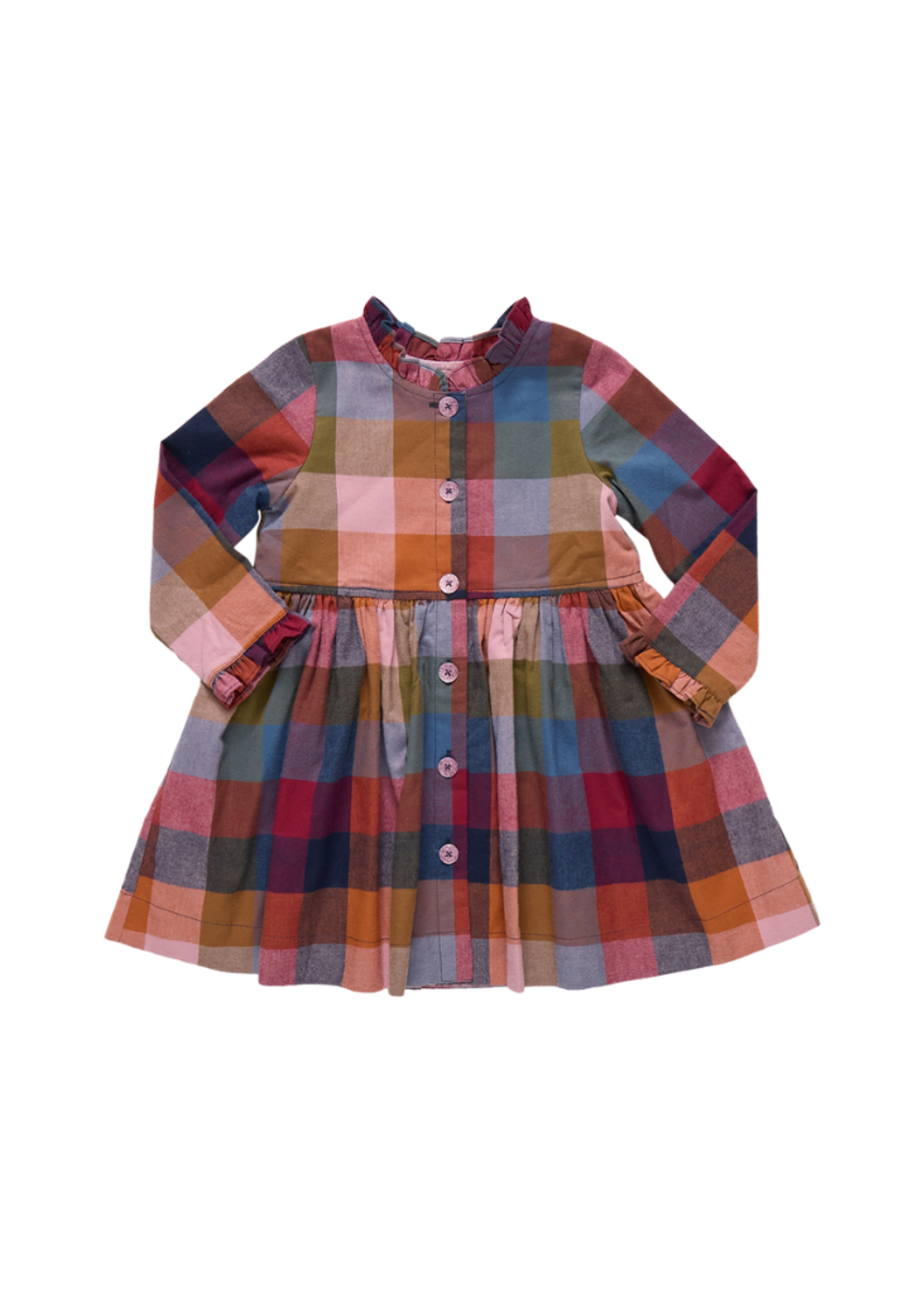 Pink Chicken Autumn Dress