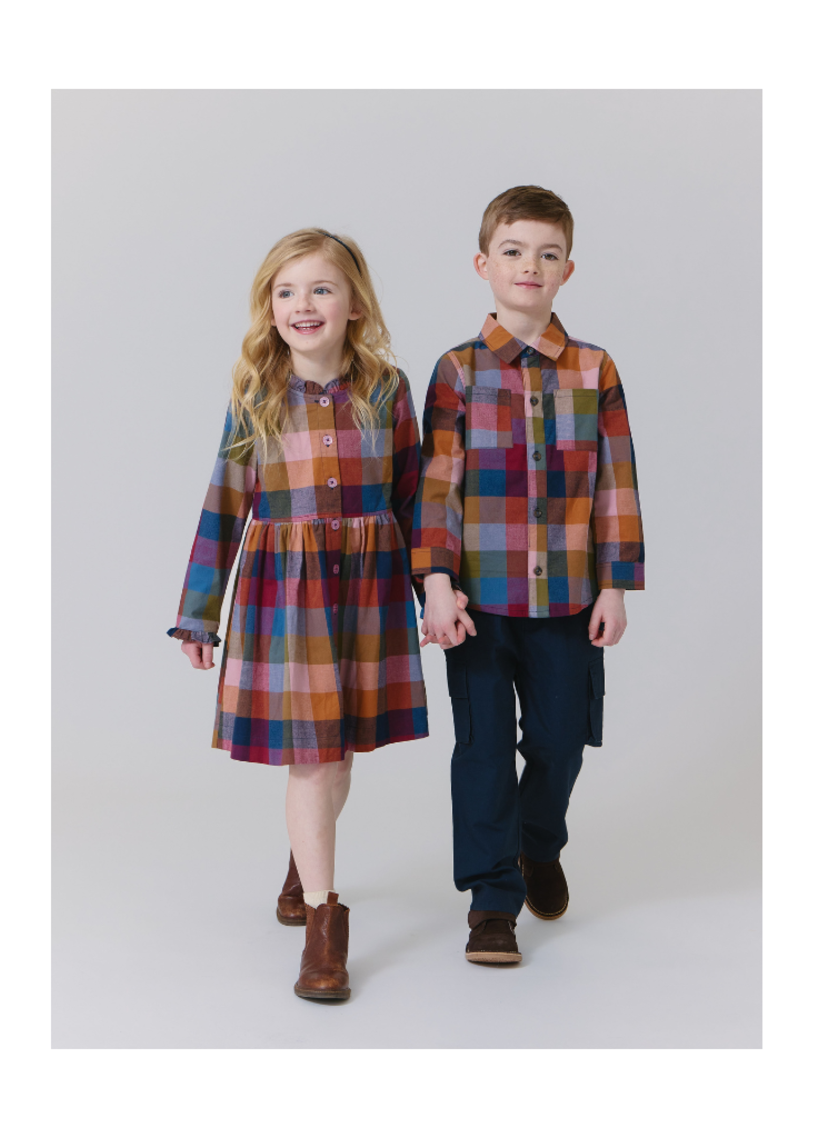 Pink Chicken Autumn Dress