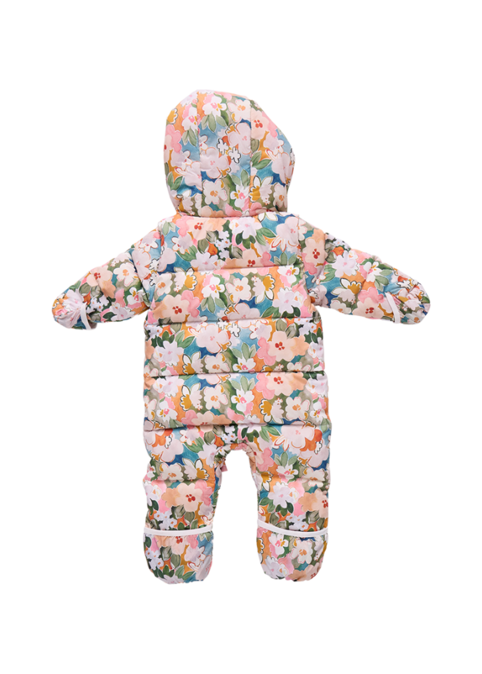 Pink Chicken Ruffle Snowsuit