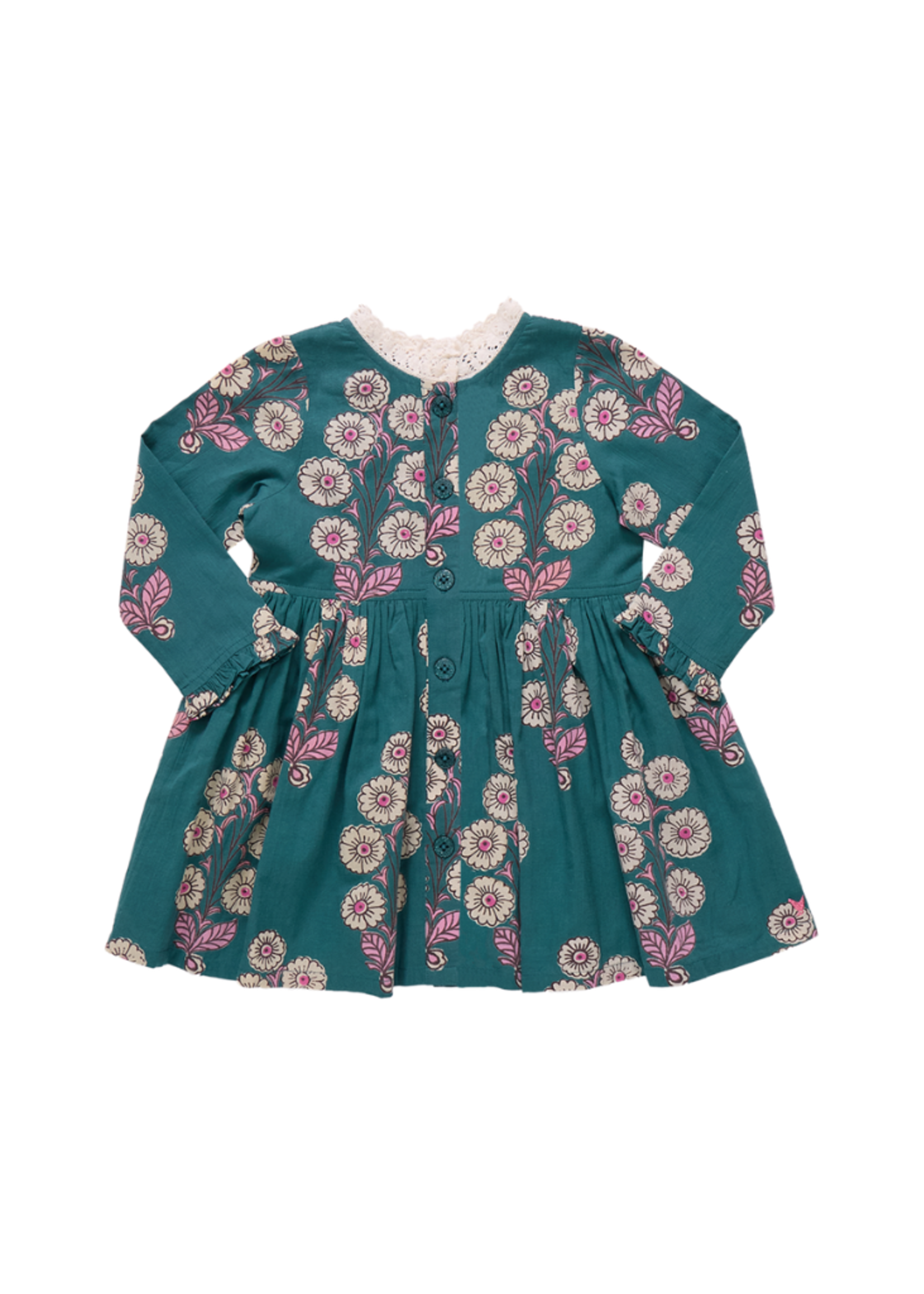 Pink Chicken Autumn Dress