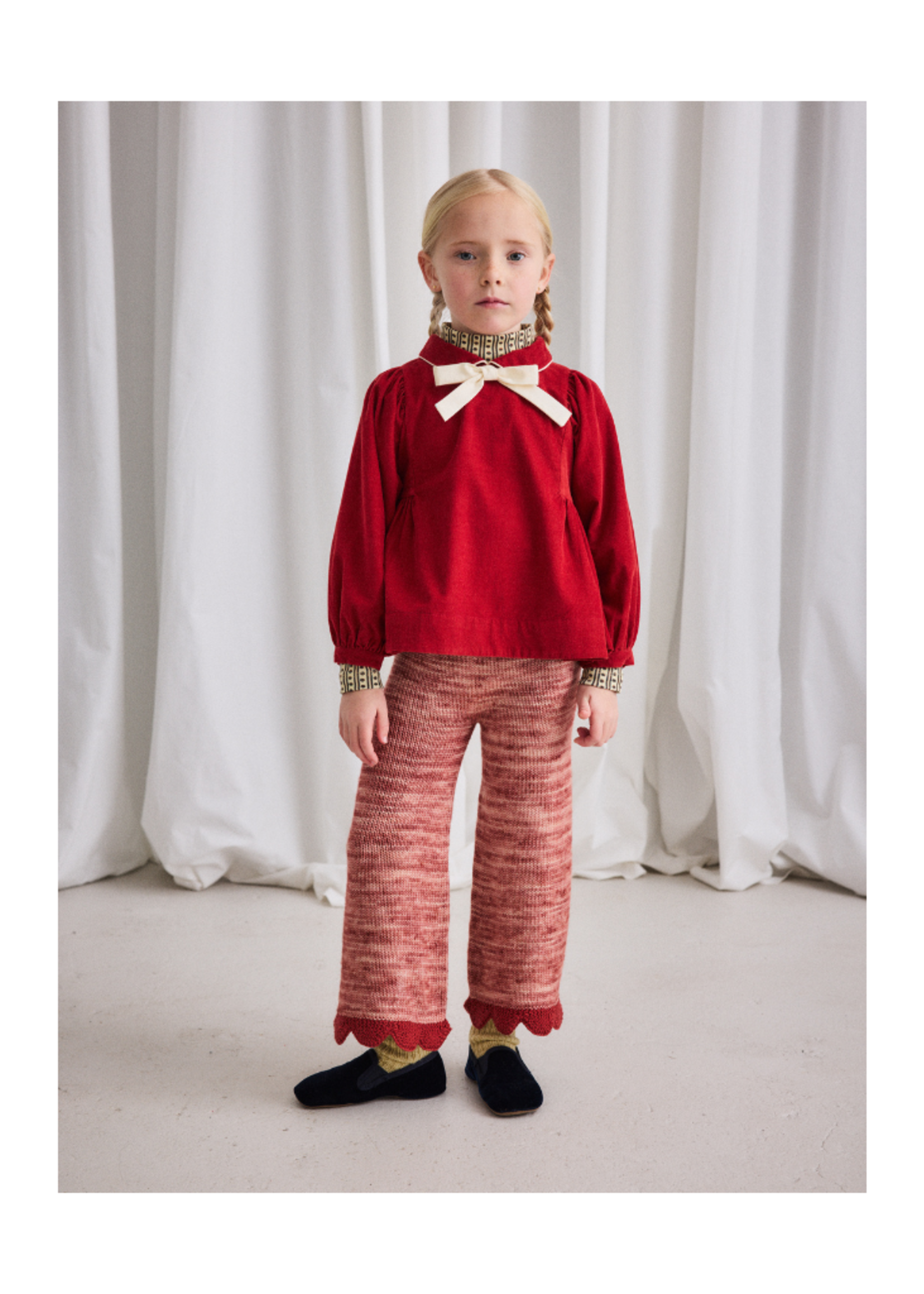 ボトムス・スパッツ misha and puff Lizzie Pant 2025 5y Misha and Puff String/Lawn Pinking Tiles Lizzie Pant – Ladida